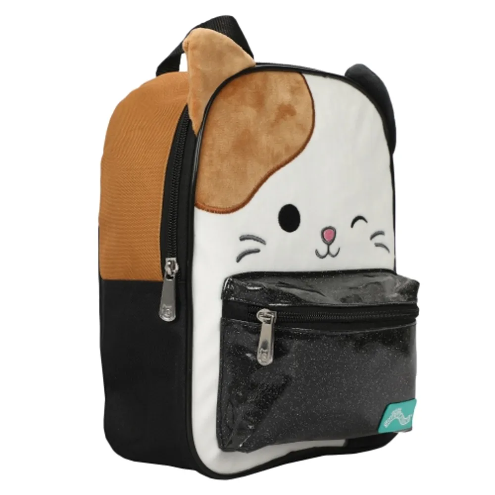 Kids' 11 Squishmallows Cam the Cat Mini Backpack - Black