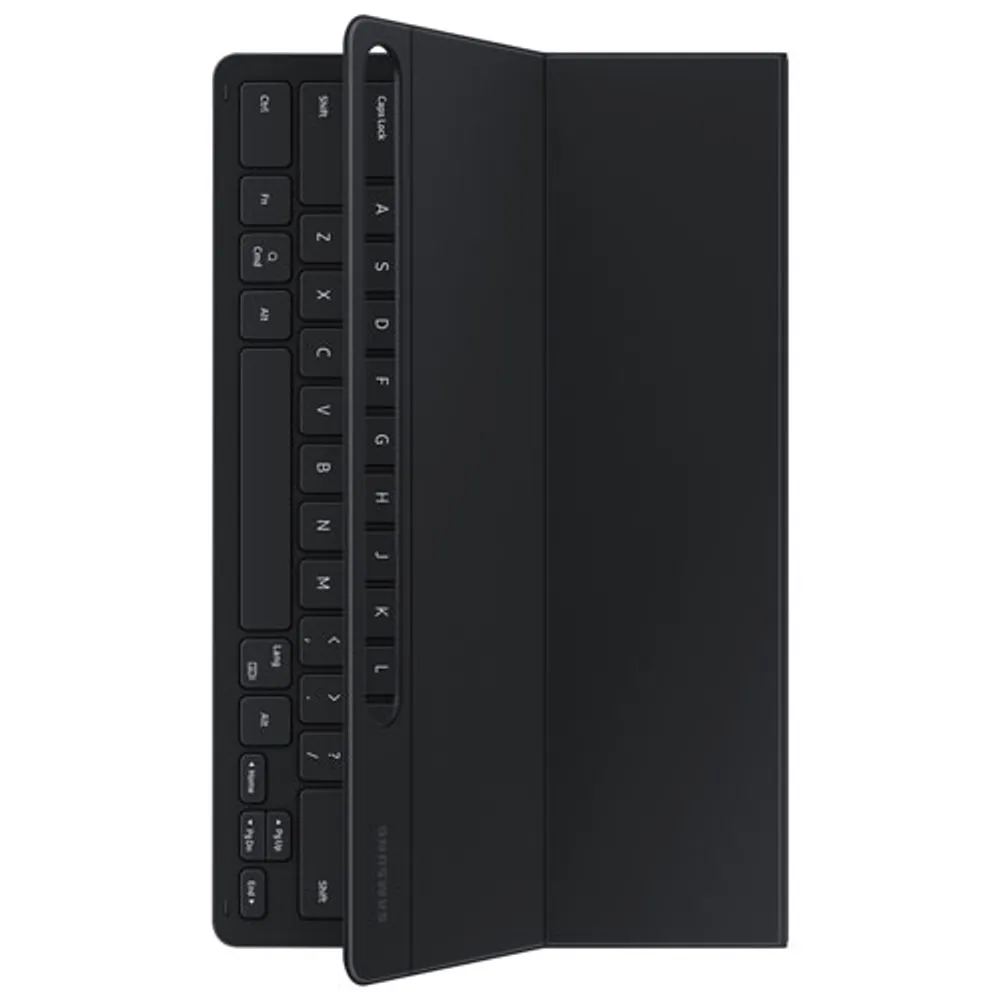 Samsung Keyboard Book Cover Case for Galaxy Tab S9+/S9 FE+ (Plus) - Black