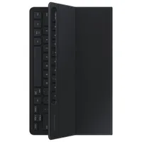 Samsung Keyboard Book Cover Case for Galaxy Tab S9/S9 FE - Black