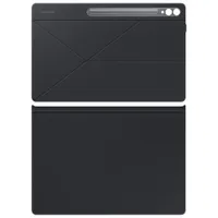 Samsung Smart Book Cover Case for Galaxy Tab S10 Ultra/S9 Ultra - Black