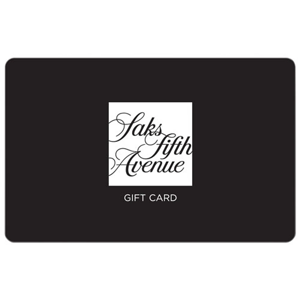 Saks Fifth Avenue Gift Card