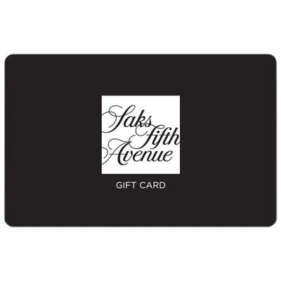 Saks Fifth Avenue Gift Card