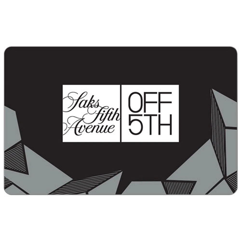 Saks Fifth Avenue Off 5TH Gift Card