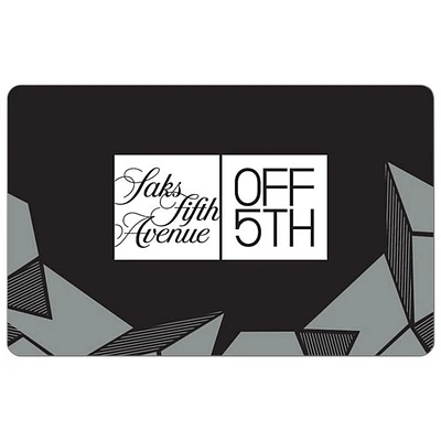 Saks Fifth Avenue Off 5TH Gift Card