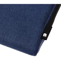 Housse Facet d'Incase en tissu croisé recyclé pour MacBook de 16 po - Bleu marine