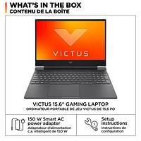 HP Victus 15.6” Gaming Laptop - Mica Silver (AMD Ryzen 5 7535HS/512GB SSD/8GB RAM/GeForce RTX 2050/Win 11)