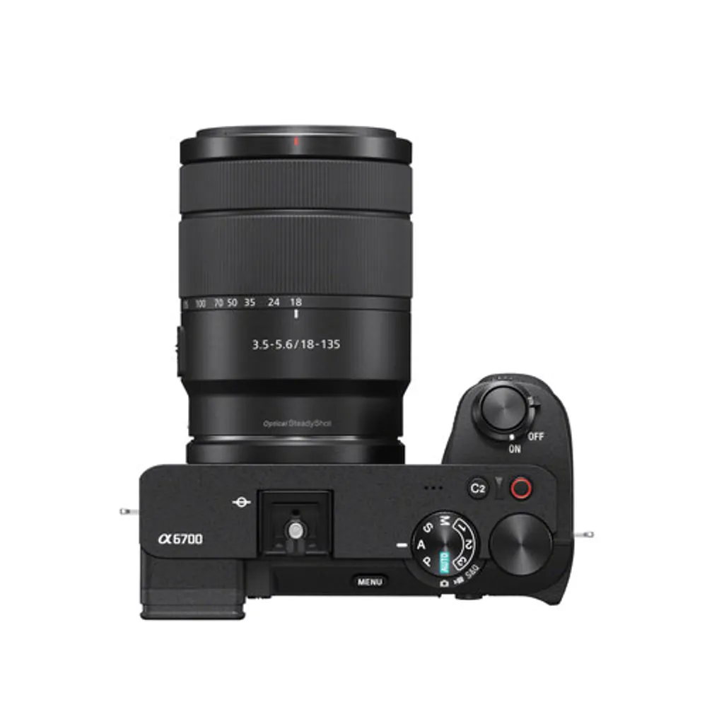 Sony Alpha 6700 APS-C Mirrorless Camera with 18-135mm Lens Kit