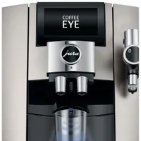 Jura J8 Automatic Espresso Machine with Frother & Coffee Grinder - Midnight Silver