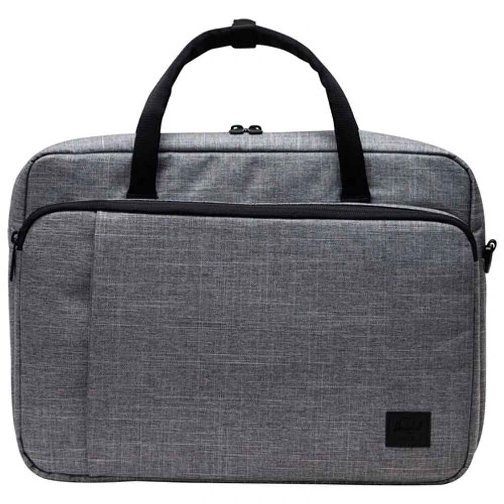 Sac messager Gibson de Herschel Supply Co. pour portable de 15,6 po - Noir hachuré