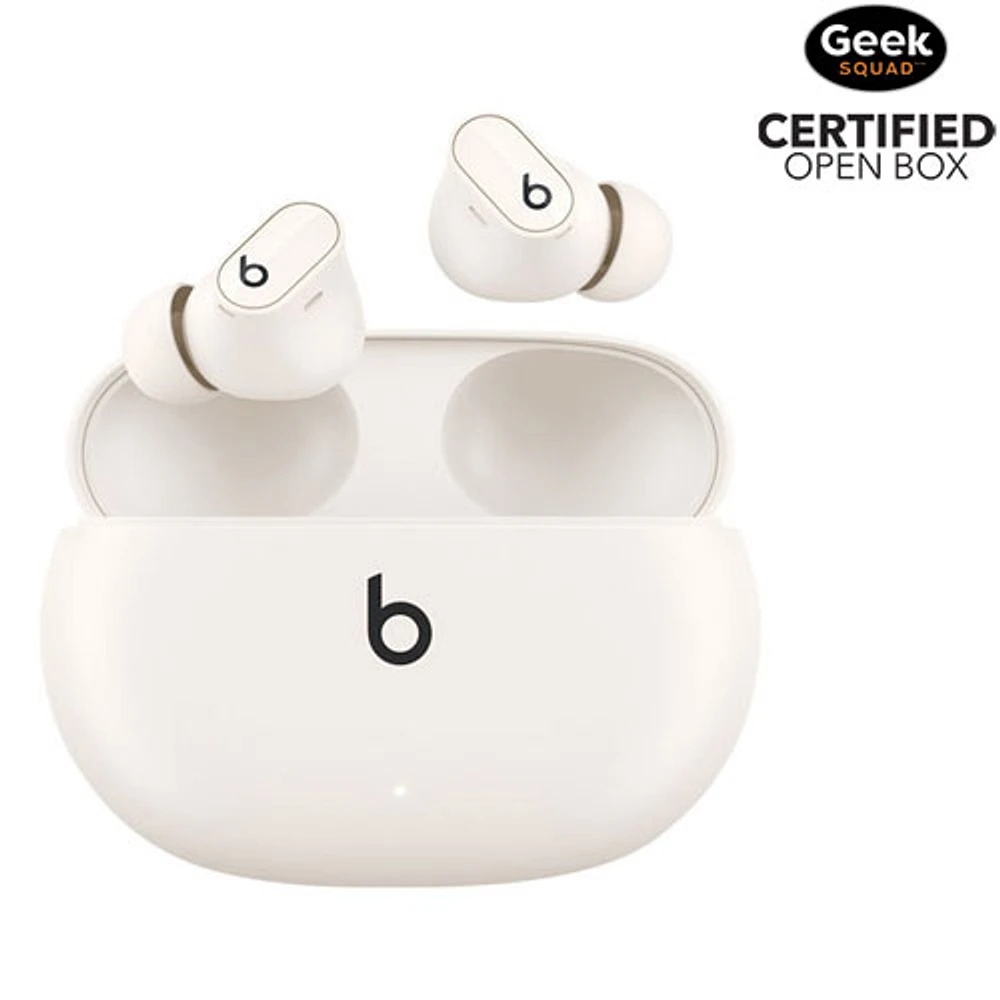 Open Box - Beats By Dr. Dre Studio Buds + In-Ear Noise Cancelling True Wireless Earbuds - Ivory