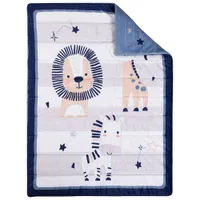 Ensemble de literie 5 pièces pour lit de bébé de Nemcor - Bleu