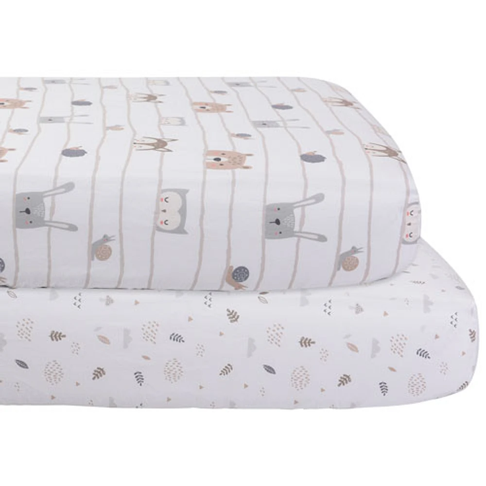 Ensemble de literie 5 pièces pour lit de bébé de Nemcor - Beige