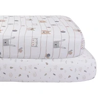 Ensemble de literie 5 pièces pour lit de bébé de Nemcor - Beige