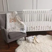Ensemble de literie 5 pièces pour lit de bébé de Nemcor - Beige