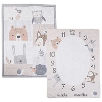 Ensemble de literie 5 pièces pour lit de bébé de Nemcor - Beige