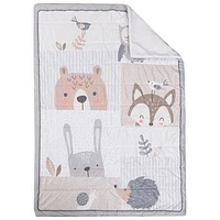 Ensemble de literie 5 pièces pour lit de bébé de Nemcor - Beige