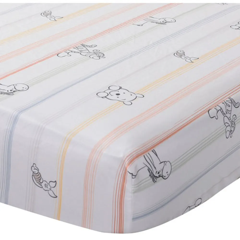 Disney 5-Piece Nursery Crib Bedding Bundle - Pooh