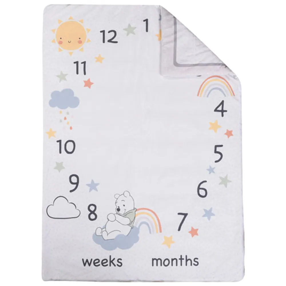 Disney 5-Piece Nursery Crib Bedding Bundle - Pooh