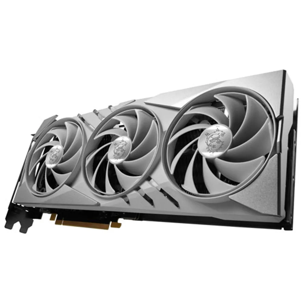 MSI GeForce RTX 4060 Ti Gaming X Slim White 8GB GDDR6 Video Card