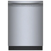 Bosch 24" 46dB Built-In Dishwasher with Stainless Steel Tub & Third Rack (SHE53CE5N) - Stainless Steel