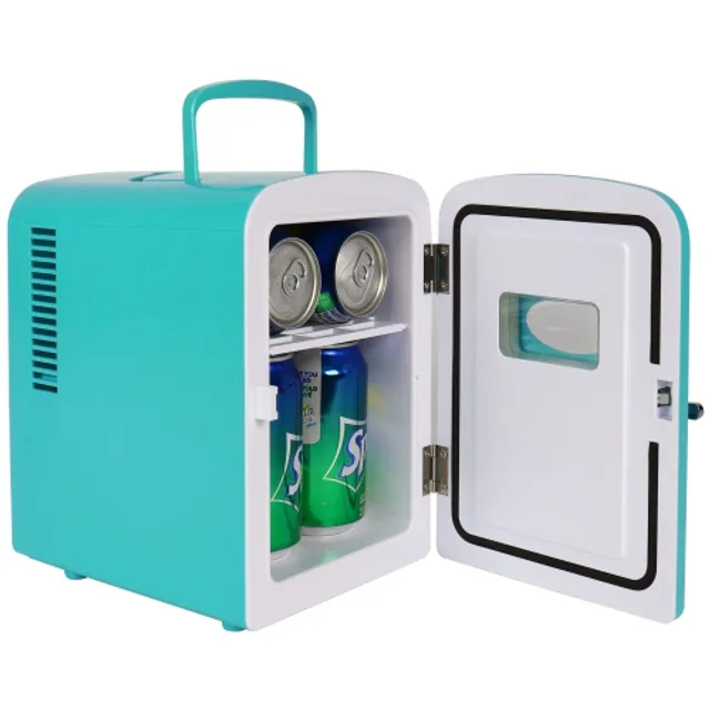 Coors Light 4L Mini Fridge Portable Thermoelectric Cooler, Holds 6