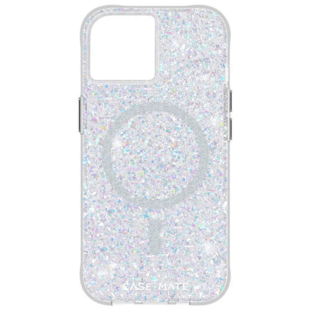 Étui rigide ajusté Twinkle Disco de Case-Mate avec MagSafe pour iPhone 15/14/13 - Iridescent