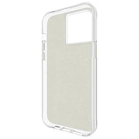 Case-Mate Sheer Crystal Fitted Hard Shell Case for iPhone 15 Pro Max - Clear/Gold