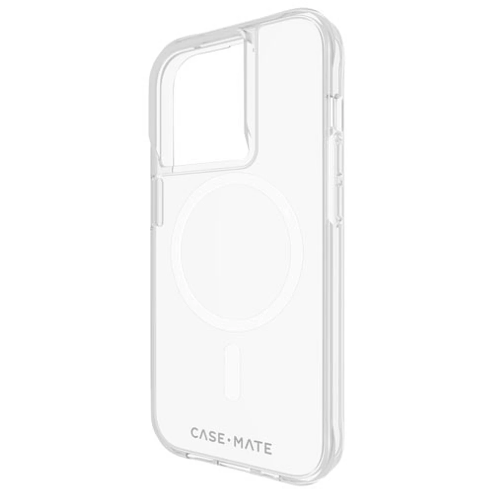 Case-Mate Tough Clear Fitted Hard Shell Case with MagSafe for iPhone 15 Pro - Clear