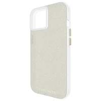 Case-Mate Sheer Crystal Fitted Hard Shell Case for iPhone 15/14/13 - Clear/Gold