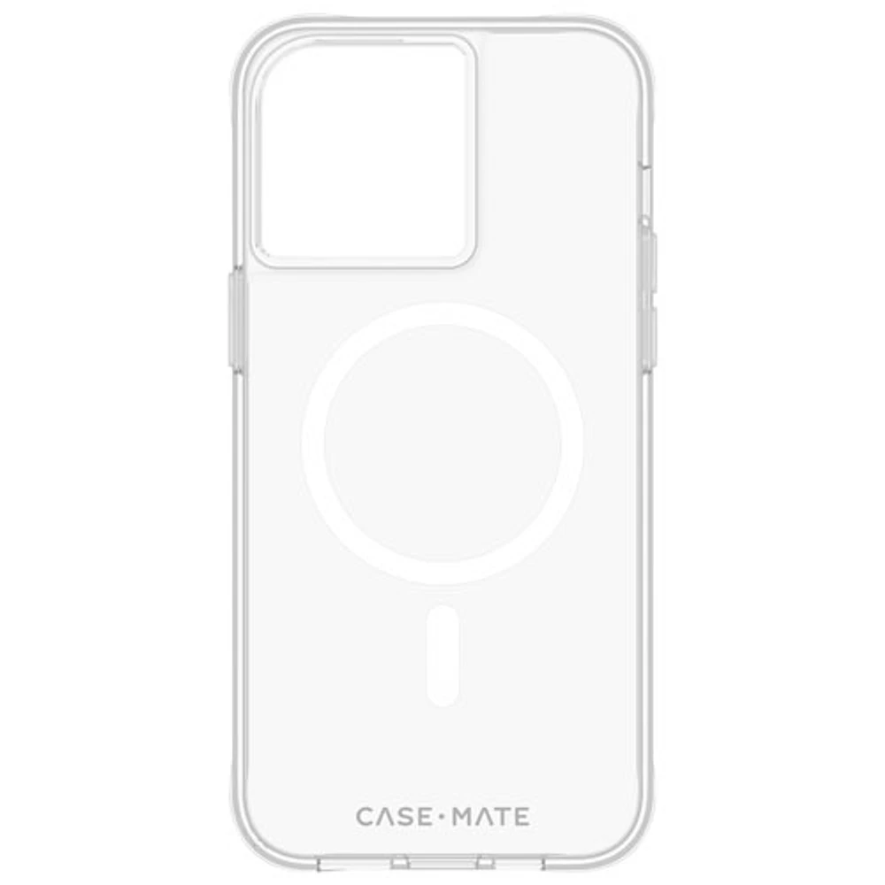 Étui rigide ajusté Tough Clear de Case-Mate avec MagSafe pour iPhone 15 Pro Max - Transparent