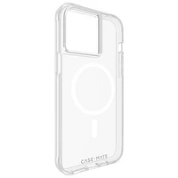 Étui rigide ajusté Tough Clear de Case-Mate avec MagSafe pour iPhone 15 Pro Max - Transparent