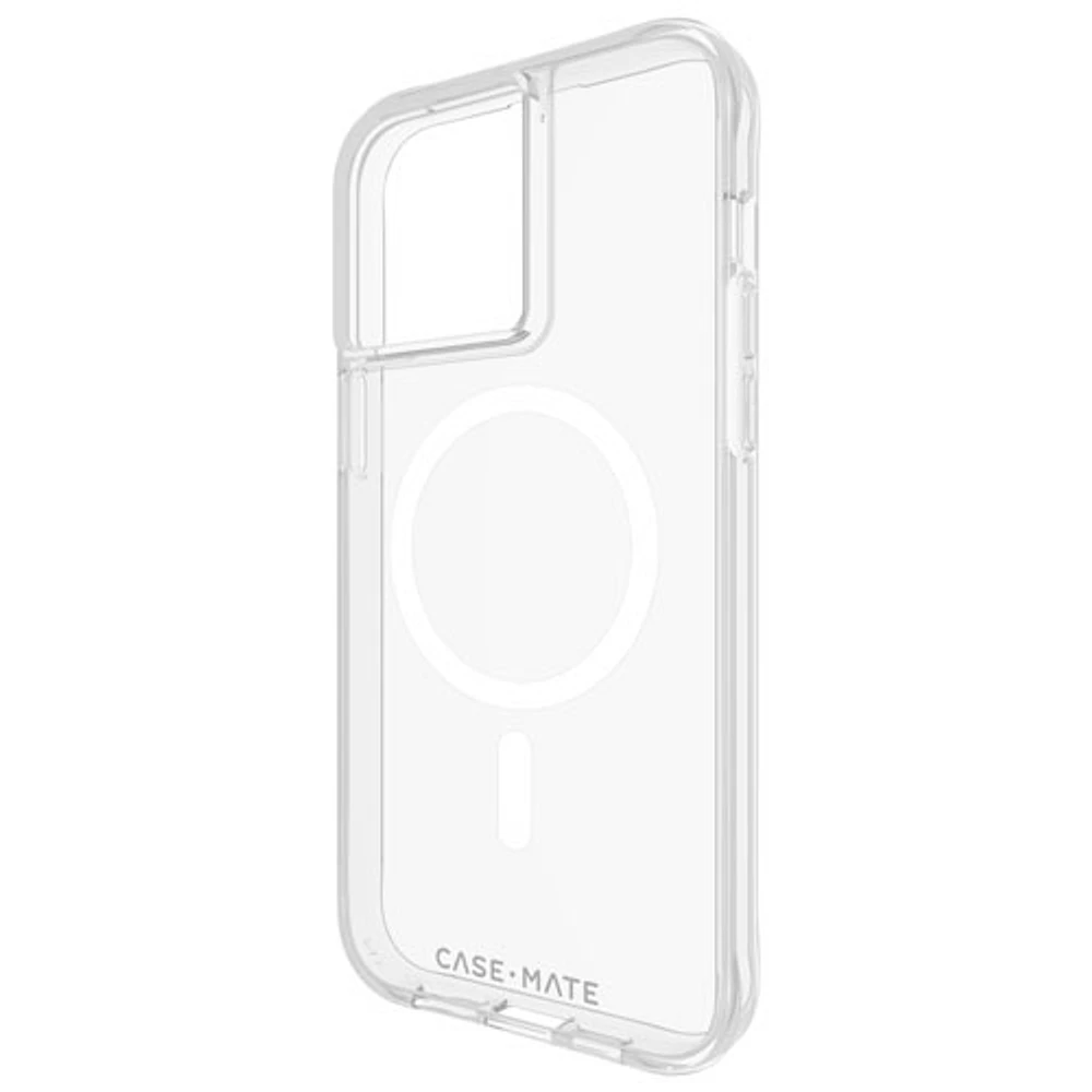 Étui rigide ajusté Tough Clear de Case-Mate avec MagSafe pour iPhone 15 Pro Max - Transparent