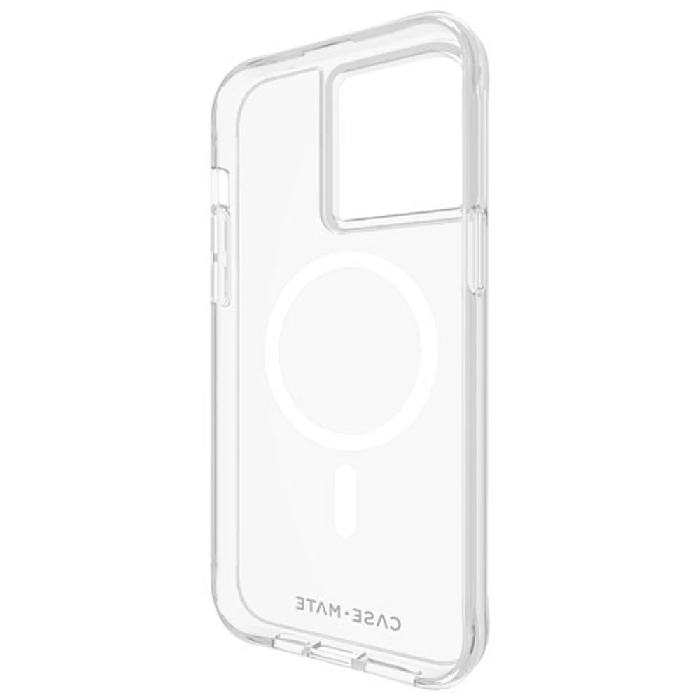 Étui rigide ajusté Tough Clear de Case-Mate avec MagSafe pour iPhone 15 Pro Max - Transparent