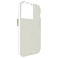 Case-Mate Sheer Crystal Fitted Hard Shell Case for iPhone 15 Pro - Clear/Gold