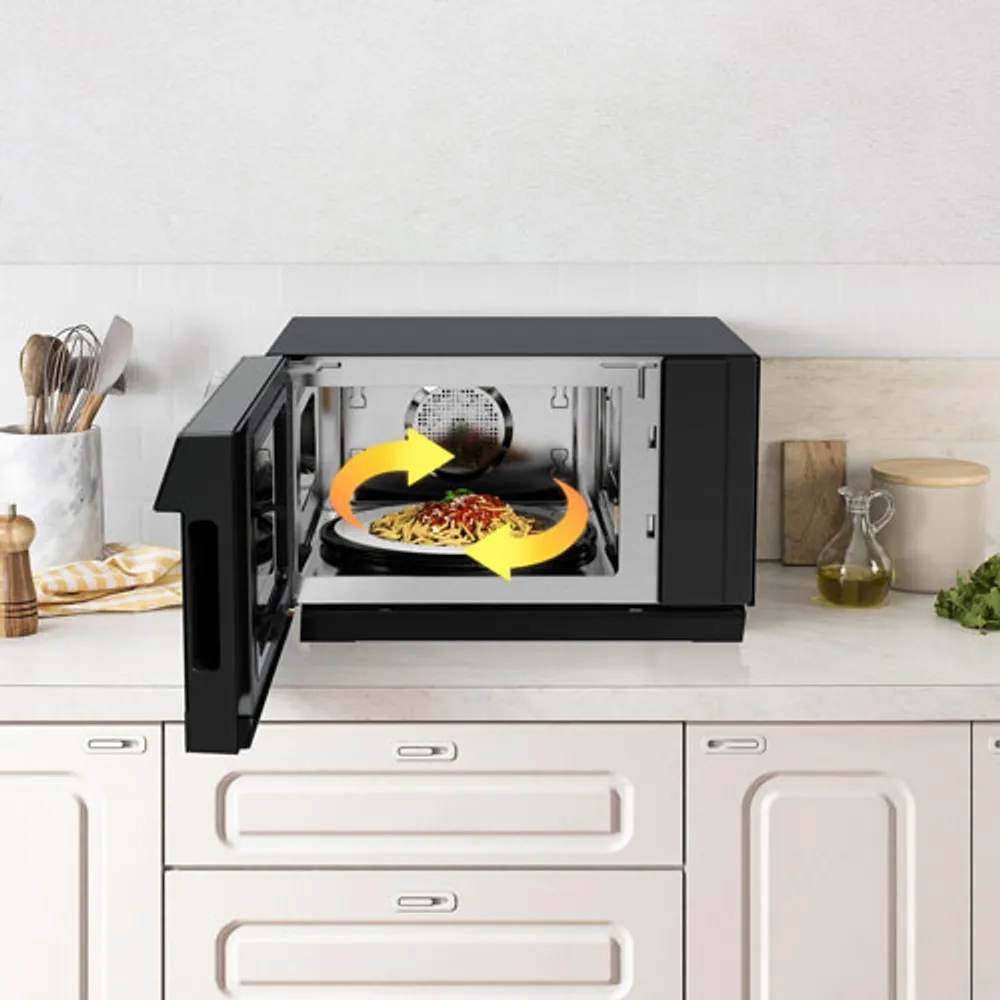 Galanz ToastWave 1.2 Cu. Ft. Convection Microwave Toaster w/Air Fryer (GTWHG12BKSA10) - Black