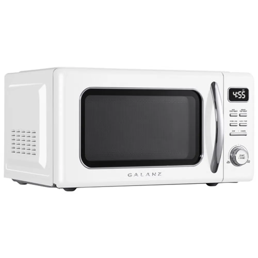 Galanz Retro 1.1 Cu. Ft. Microwave (GLCMKZ11WER10) - White
