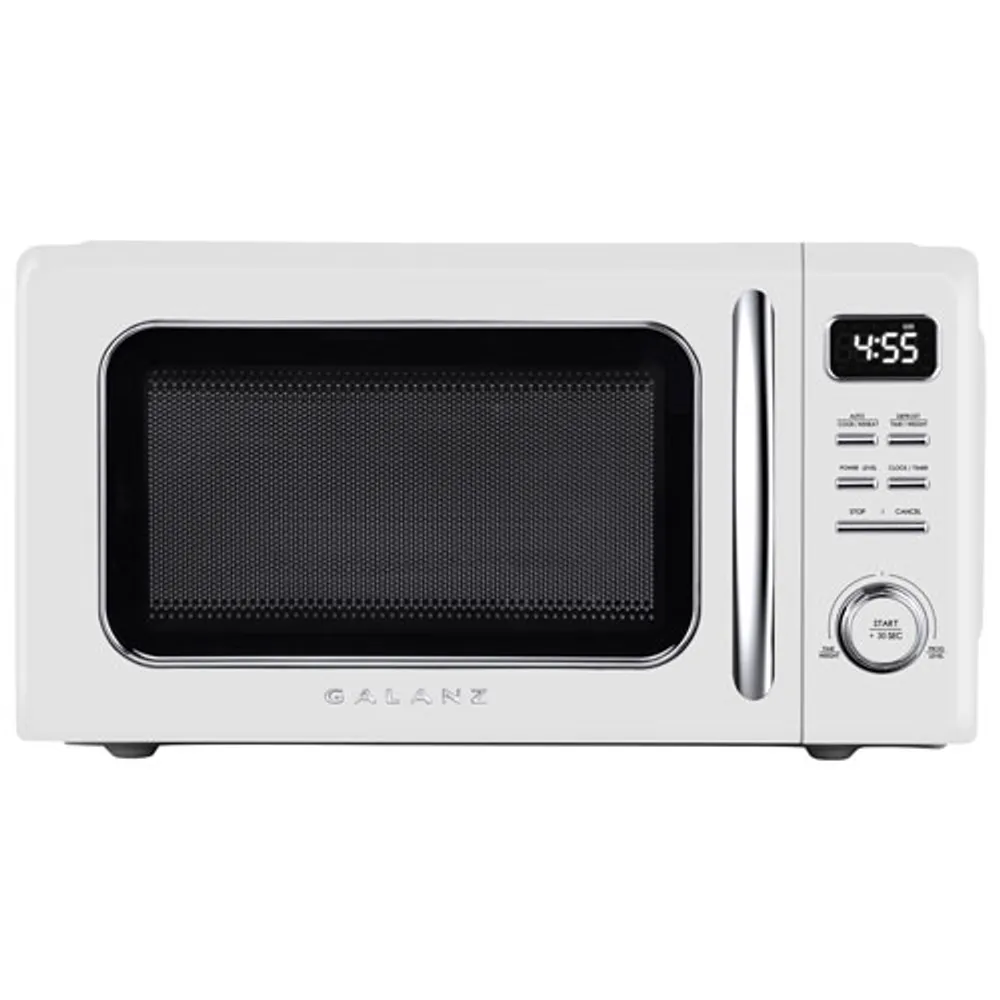 Galanz Retro 1.1 Cu. Ft. Microwave (GLCMKZ11WER10) - White