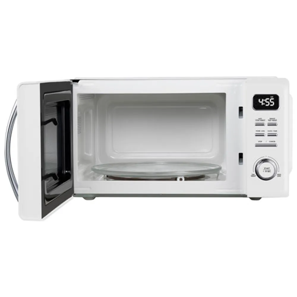 Galanz Retro 1.1 Cu. Ft. Microwave (GLCMKZ11WER10) - White