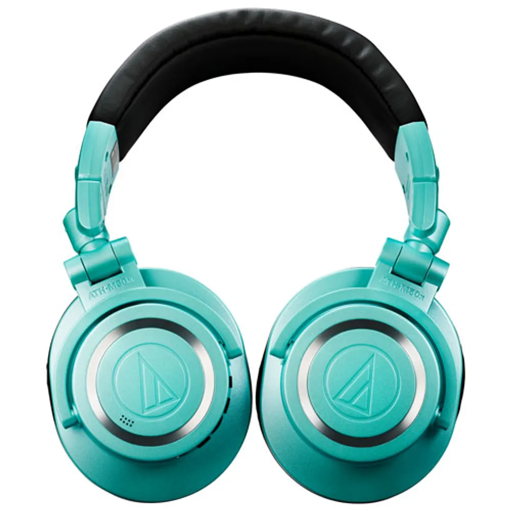 Audio Technica ATH-M50XBT2IB Over-Ear Sound Isolating Bluetooth Headphones - Ice Blue