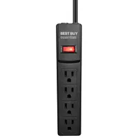 Best Buy Essentials 4-Outlet Surge Protector - Only at Best Buy