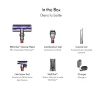 Dyson V8 Cordless Stick Vacuum - Silver/Nickel