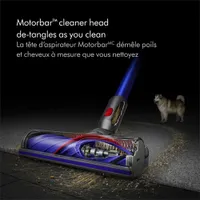 Aspirateur-balai sans fil V11 de Dyson - Nickel/Bleu