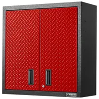 Armoire murale en acier GearBox de Gladiator (GAWG302DDR) - Rouge