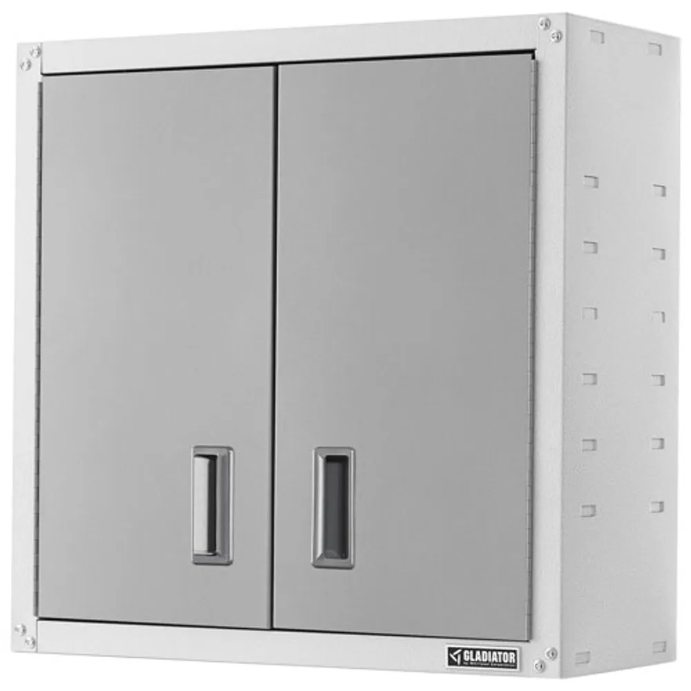 Armoire en acier murale GearBox de Gladiator (GAWG28FVEW) - Ardoise grise