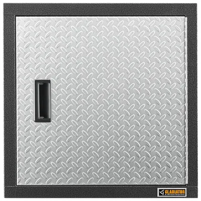 Gladiator 24 Premier Wall GearBox Steel Cabinet (GAWG241DRG) - Silver Tread