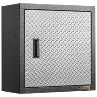 Gladiator 24 Premier Wall GearBox Steel Cabinet (GAWG241DRG) - Silver Tread