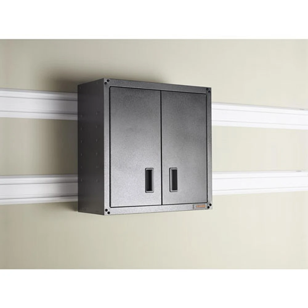 Gladiator Wall GearBox Steel Cabinet (GAWG28FDESG) - Hammered Granite