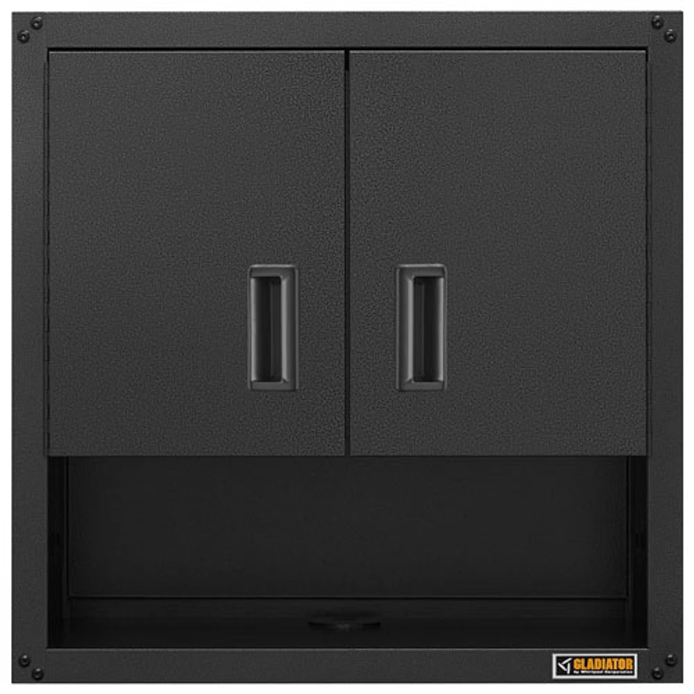 Armoire en acier murale GearBox de Gladiator (GAWG28KDESG) - Granite martelé