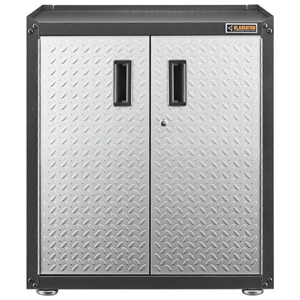 Gladiator Steel Modular Cabinet (GAGB28FDYG) - Silver Tread