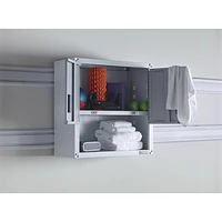 Armoire en acier murale GearBox de Gladiator (GAWG28KVEW) - Ardoise grise